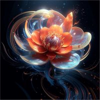 фрактальные цветы ии. :: Mila 