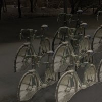 Вариация На тему фото «Ждём весну» Дмитрия П. :: Alexey YakovLev