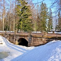Мост через П-образный пруд. :: Лия ☼