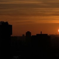 Закат солнца за горизонт :: Мария Яковлева