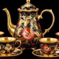 Чайный сервиз :: СЕРГЕЙ ФИЛОЧКИН