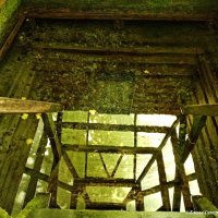 Отражение крыши в воде святого источника :: Елена Сухорученкова