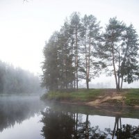 Утро туманное :: Сергей Сомихин