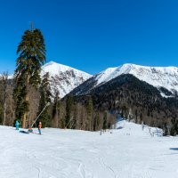 Курорт Газпром Поляна,Сочи. :: Дина Евсеева