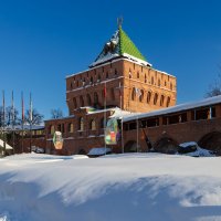 Дмитриевская башня нижегородского Кремля :: Александр Синдерёв