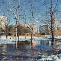 Всё тает. Март включил режим "Солнце". :: Татьяна Помогалова Всё тает. Март включил режим "Солнце". :: Татьяна Помогалова
