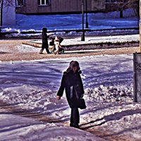 Мартовская фотоакварель! :: Владимир