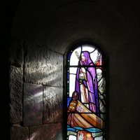 Витраж в часовеньке эдинбургского замка :: Ольга 