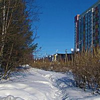 Март...Видл на сквер Победы и улицу Нефтяников! :: Владимир 