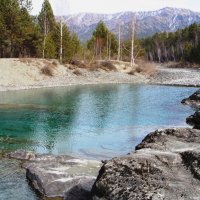 Голубые озера Алтая :: Галина Нестратова