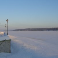 река Волга на рассвете :: Анна Воробьева