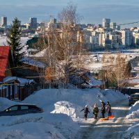Город тут и город там... :: Сергей Шатохин 
