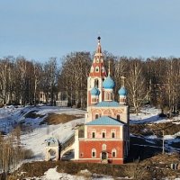 г. Тутаев. Казанская церковь. Отражение :: Михаил Свиденцов