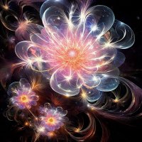 фрактальные цветы ии. :: Mila 