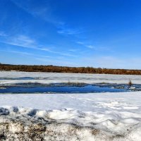 Ледоход на Оке :: Михаил Столяров