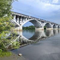 Мост через реку Бия :: Галина Козлова