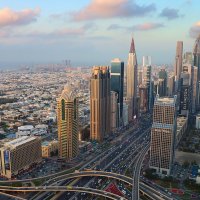 Небоскрёбы Дубая :: Галина Ильясова Небоскрёбы Дубая :: Галина Ильясова