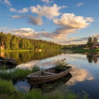 Лодочный причал :: СЕРГЕЙ ФИЛОЧКИН