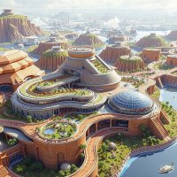 Проект. «Конец 21 века. Новые города ближайшего будущего» (1) :: Игорь Питерский