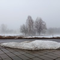 Апрель-он разный...Сегодня туман... :: Алена 