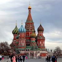 Храм Василия Блаженного. Москва. Красная площадь. 2 апреля. :: Наталья ***