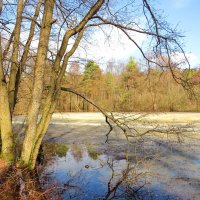Оставшийся лёд :: Андрей Снегерёв Оставшийся лёд :: Андрей Снегерёв