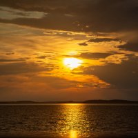 Закат на Лаладоге :: Павел Серов Закат на Лаладоге :: Павел Серов