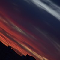 Разноцветный закат :: Мария Яковлева