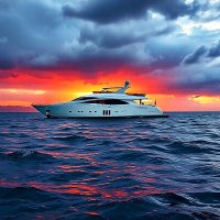 МОТОРНАЯ   ЯХТА   КЛАССА   ЛЮКС :: Анатолий Малобродский