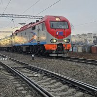 ЭП2К-032 С поездом 038А/037А Москва — Выборг. Санкт-Петербург, станция Парнас. :: ast62 