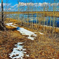 Май..Ледоход на протоке Чеускина! :: Владимир 