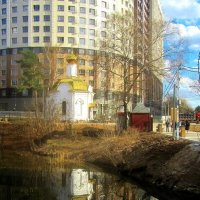 ..часовенка Святой Матроны Московской близ ж. д. станции Тайнинской.. :: galalog galalog ..часовенка Святой Матроны Московской близ ж. д. станции Тайнинской.. :: galalog galalog