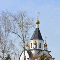 Храм Успенского мужского монастыря в Красноярске :: Светлана Грызлова Храм Успенского мужского монастыря в Красноярске :: Светлана Грызлова