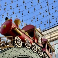 Еще застала новогодние декорации :: Натали Еще застала новогодние декорации :: Натали