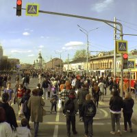 Москва. Парад трамваев 4 апреля 2026 года. :: Игорь Олегович Кравченко