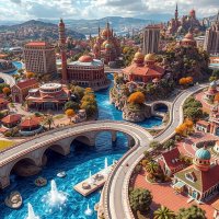 Проект. «Конец 21 века. Новые города ближайшего будущего» (23) :: Игорь Питерский Проект. «Конец 21 века. Новые города ближайшего будущего» (23) :: Игорь Питерский