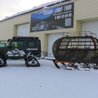 Техника Снежной деревни :: Ольга Техника Снежной деревни :: Ольга