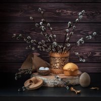 с вербой. :: Анатолий Нецепляев