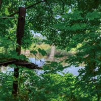 Подвесной мост :: Олег Подлесных