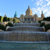 Фонтаны у национального музея Каталонии :: Ольга 