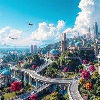 Проект. «Конец 21 века. Новые города ближайшего будущего» (50) :: Игорь Питерский