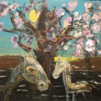 ВЕСНА С ЛОШАДЬМИ В.Шевчено :: Gen Vel