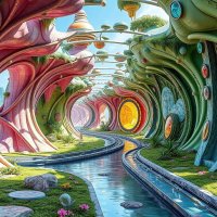 Проект-2. "Фантастическая и красочная инфраструктура к концу 21 века."(4) :: Игорь Питерский