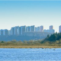 Любимый город в синей дымке тает... :: Валентин Котляров