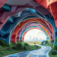 Проект-2. "Фантастическая и красочная инфраструктура к концу 21 века."(7) :: Игорь Питерский Проект-2. "Фантастическая и красочная инфраструктура к концу 21 века."(7) :: Игорь Питерский