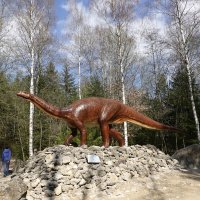Динопарк в лесу, Ингольштадт, Германия... :: Галина 