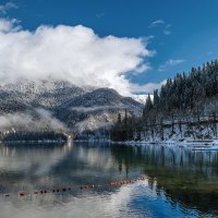 Озеро Рица. Абхазия. :: Дина Евсеева