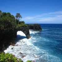 Морская арка на берегу острова Уполу. :: unix (Илья Утропов)