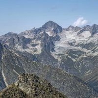 Домбай, северная часть Главного Кавказского хребта :: Gruff_D .