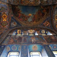 Мозаика южного свода "Нагорная проповедь"(художник В.В. Беляев) :: Татьяна Машошина